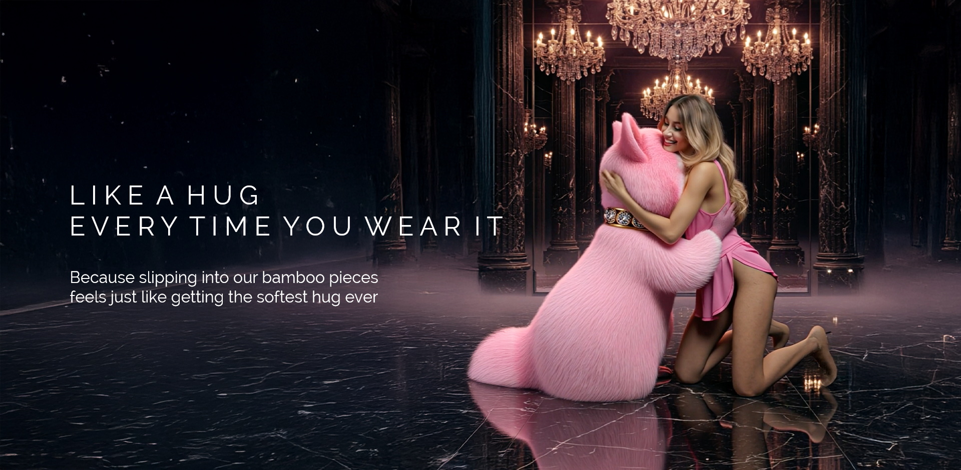 GIVE YOURSELF THE SOFTEST BAMBOO HUG